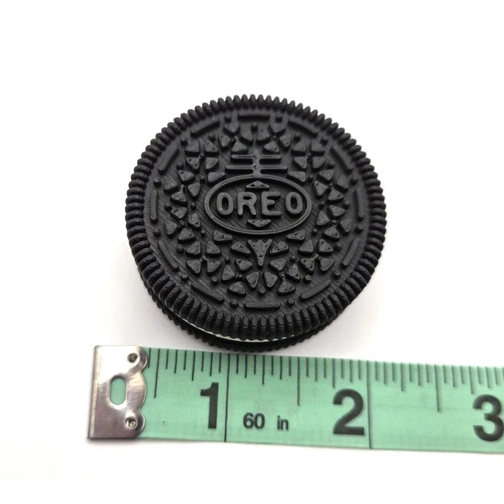Oreo Cookie Fidget ASMR  Sensory Toy Clicker  3D Printed  Pocket Size Novelty